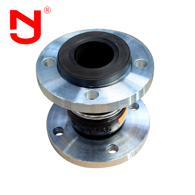 DN100 Flanche à double sphère en caoutchouc à expansion de joint Type de connexion d'expansion de joint