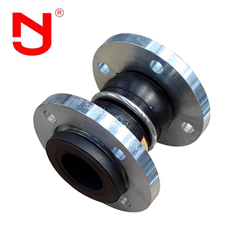 DN100 Flanche à double sphère en caoutchouc à expansion de joint Type de connexion d'expansion de joint