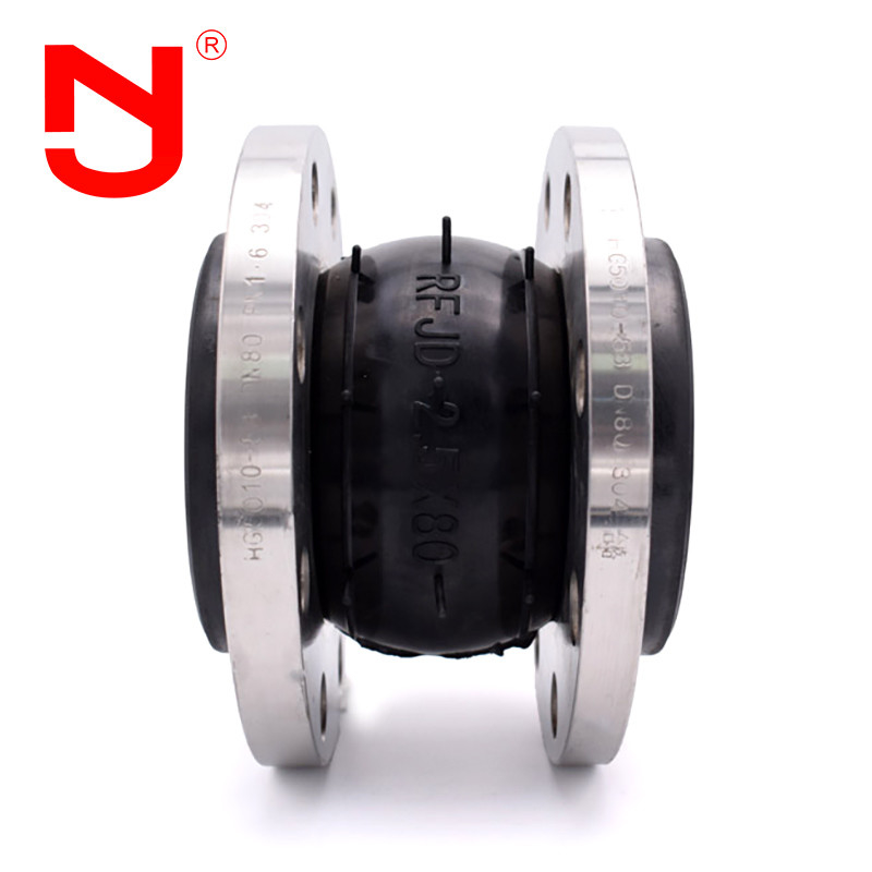 Type de connexion EPDM flexible en caoutchouc à sphère unique DN100