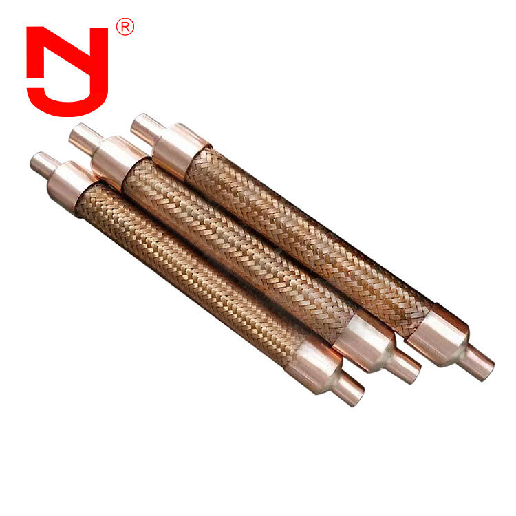 Tubes flexibles tressées en acier inoxydable résistant à la corrosion, à haute pression et à absorption des vibrations pour les applications industrielles