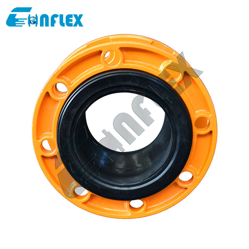 L'isolateur de vibration de la pompe HVAC: joint en caoutchouc à bride flexible pour la réduction du bruit des tuyaux des bâtiments commerciaux