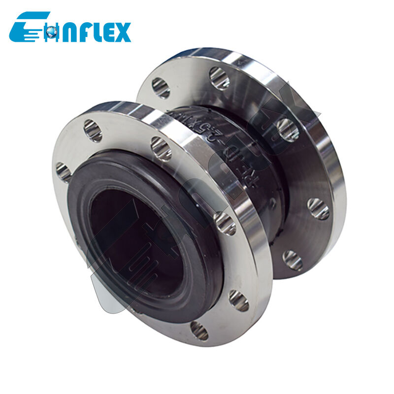 Couplings de boucles souples en PTFE de qualité supérieure: joint d'expansion par injection fluoroplastique résistant aux intempéries pour les supports dangereux