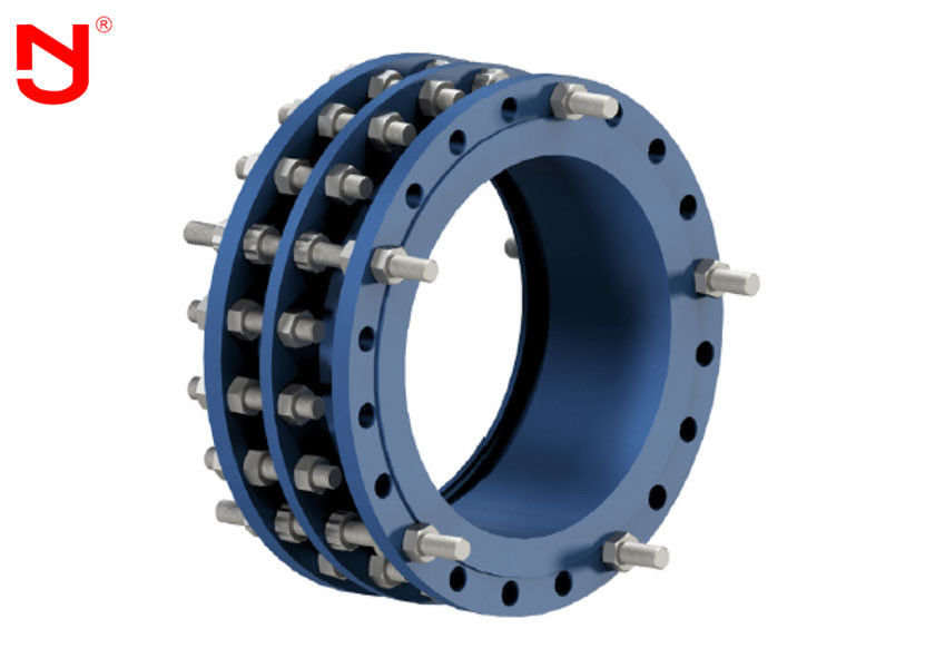 Les garnitures de tuyau malléables de PN10 PN16 PN25 glissent pour dactylographier à tenue commode d'installation l'effort axial
