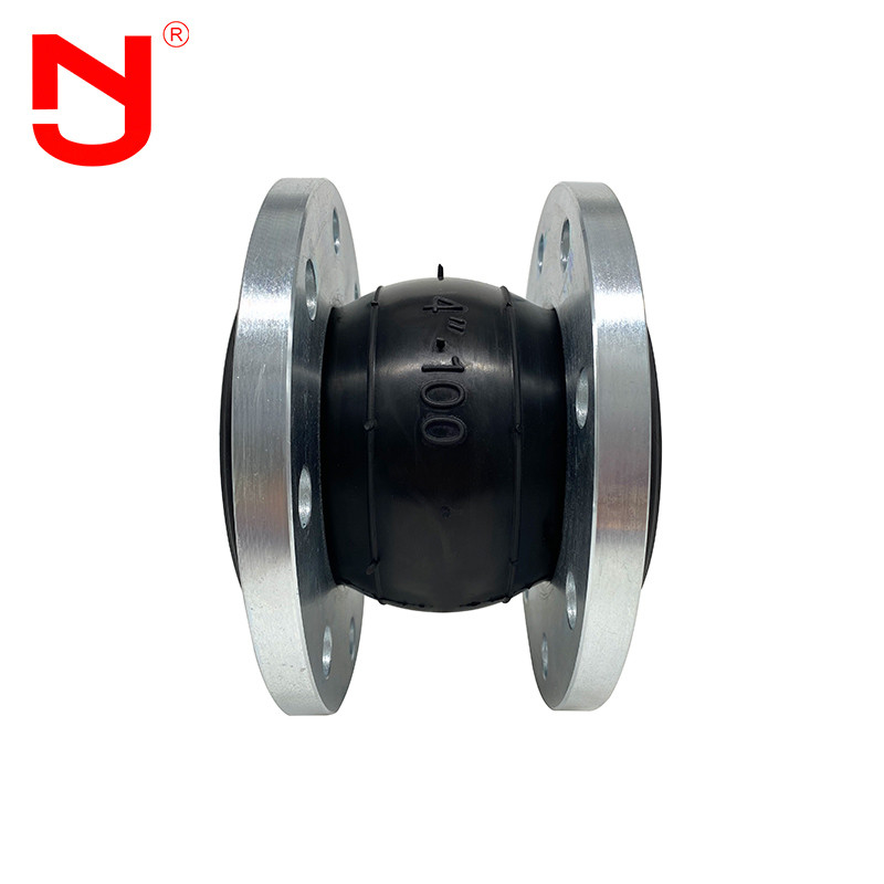 Type en caoutchouc de bride de connecteur de soufflet de joint de dilatation de sphère simple flexible d'Epdm