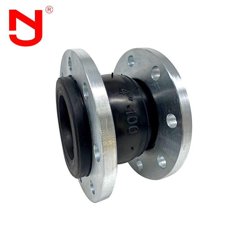 Type en caoutchouc de bride de connecteur de soufflet de joint de dilatation de sphère simple flexible d'Epdm