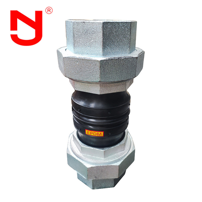 DN20 Union visée en acier inoxydable en caoutchouc fileté