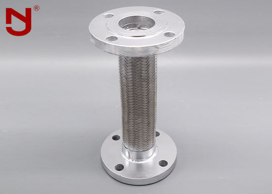 DN50-DN1000 solides solubles a tressé la connexion matérielle de la soudure 304 du tuyau flexible 316 rayée