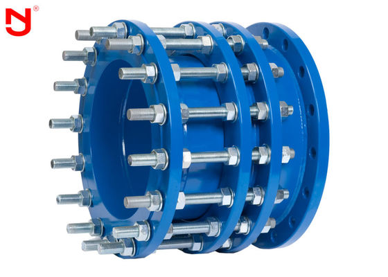 Les garnitures de tuyau malléables de PN10 PN16 PN25 glissent pour dactylographier à tenue commode d'installation l'effort axial