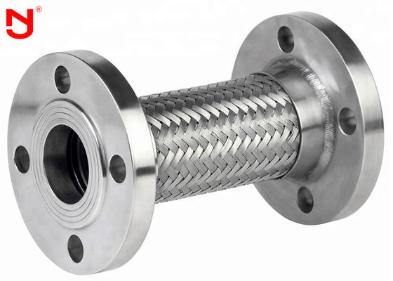 Le tuyau flexible d'acier inoxydable DIN a tressé le diamètre des couches DN6-DN700 de solides solubles personnalisable