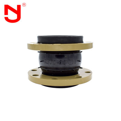 Joint en caoutchouc flexible de joint de dilatation des garnitures DN150 de tuyau avec la bride